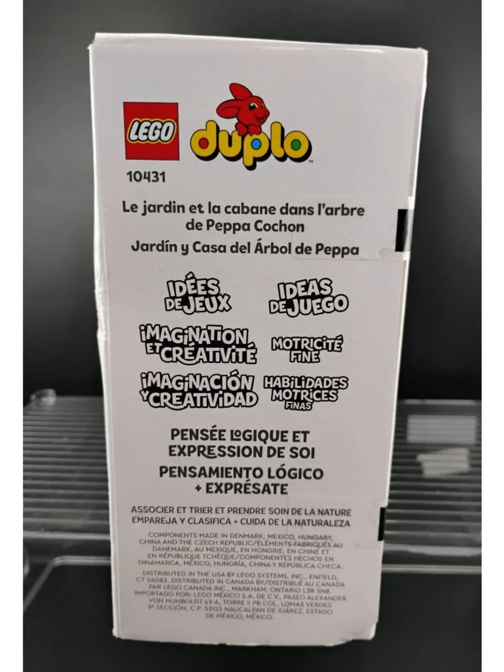 LEGO DUPLO Peppa Pig Garden & Tree House 20-Piece Set